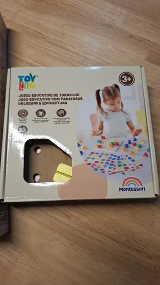 Juguetes Montessori Madera +3 Años