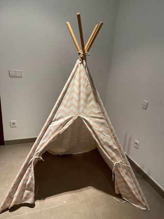 Tienda de campaña infantil tipo tipi, 1’60 altura