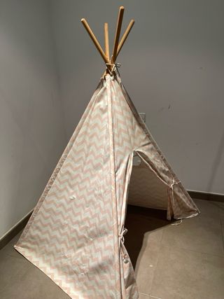 Tienda de campaña infantil tipo tipi, 1’60 altura
