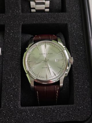 Reloj Hamilton Jazzmaster Automático Marrón