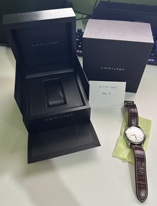 Reloj Hamilton Jazzmaster Automático Marrón