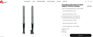 Suspensiones Delanteras Patinete