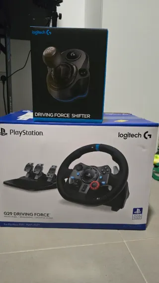 Volante Logitech G29 + Palanca