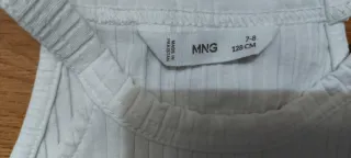 Camiseta sin mangas niña T7/8.