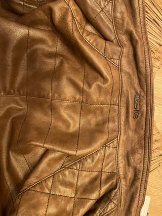 Cazadora reversible Massimo Dutti Piel Marrón L