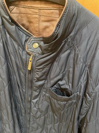 Cazadora reversible Massimo Dutti Piel Marrón L