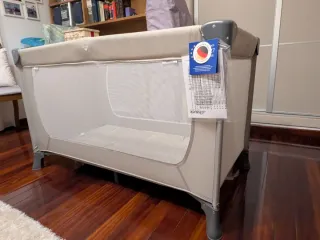 Cuna de viaje Hauck + colchón 60x120