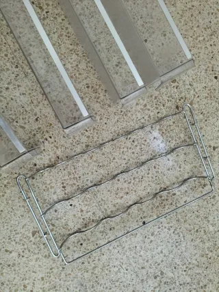 Cajones y baldas nevera LG