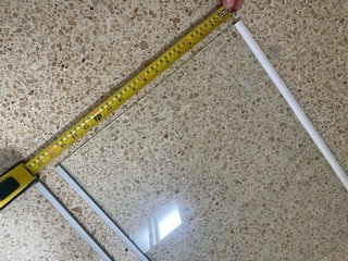 Una bandeja de cristal de combi LG