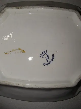 Pareja Ceniceros Capodimonte Querubines