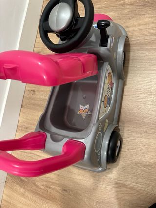 Correpasillos infantil rosa y gris