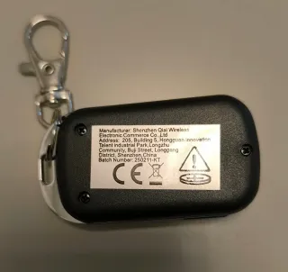 Mando Garaje Clonación KT01