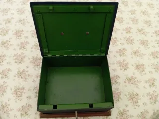 Caja Fuerte Antigua Metálica con Llave