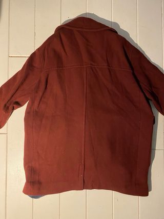 Abrigo Bimba & Lola vintage premium rojo retro