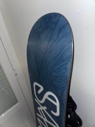 Tabla Snowboard Salomon 158 + Fijaciones y Funda.