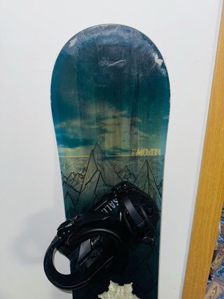 Tabla Snowboard Salomon 158 + Fijaciones y Funda.