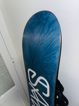Tabla Snowboard Salomon 158 + Fijaciones y Funda.