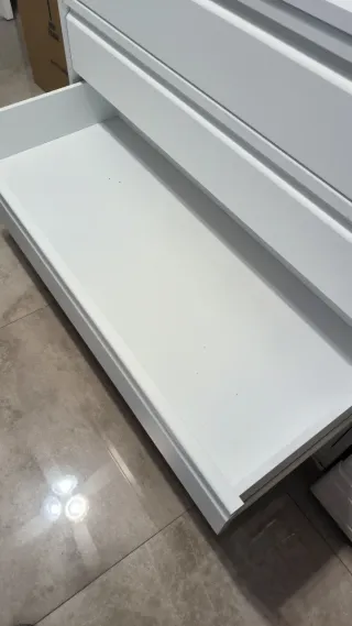 Cajonera de armario blanca medida un metro