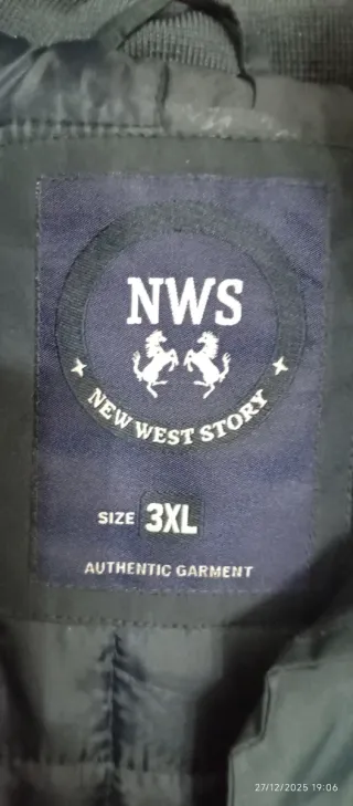 Giubbotto Invernale NWS Uomo Blu Taglia 3XL