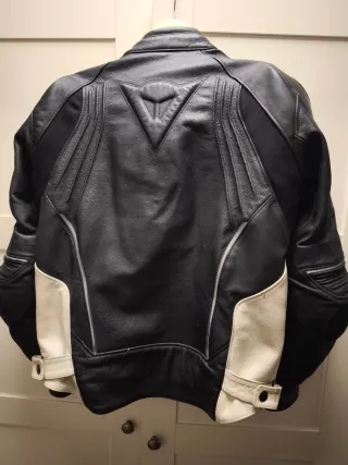 Chaqueta de piel Dainese para moto