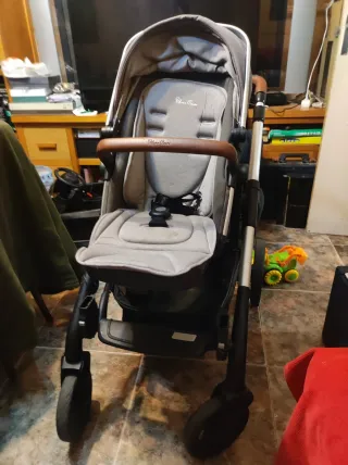 Carro gemelar Silver Cross