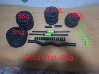 Pesas Adaptables 40kg