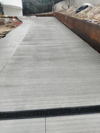 Hormigón árido visto