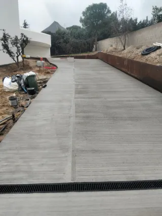 Hormigón árido visto