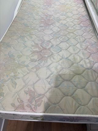 Colchón de tela floral