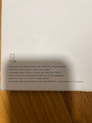 Funda iPad Pro 12.9 Piel Apple