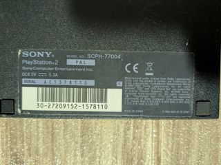 Sony PS2 PlayStation 2 Slim SCPH-77004 PAL + NTSC