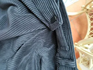 Pantalón de pana azul marino para caballero