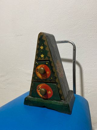 Joyero de Madera con Dibujos de Lunas