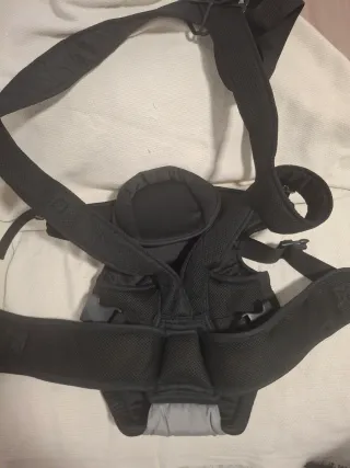 Portabebés ergonómico negro