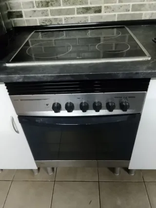 Vitrocerámica y horno