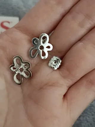Pendientes Tous Flor Plata