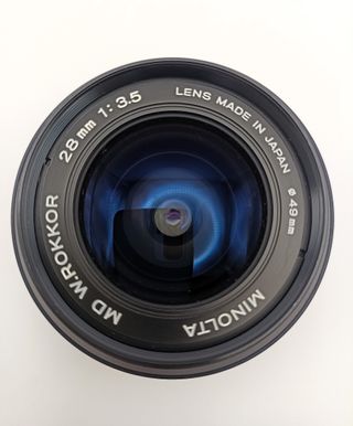 Obiettivo Minolta MD W.Rokkor 28mm F3.5