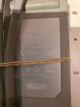 Adaptador Corriente Nintendo Wii Gris