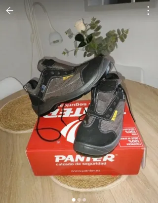 Zapatos de seguridad PANTER. Nuevos a estrenar!!