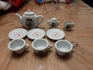 Juego de té porcelana Minnie Mouse