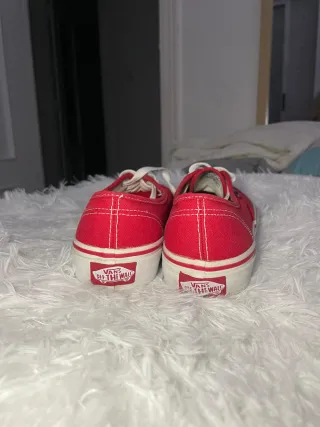 Zapatillas Vans Rojas