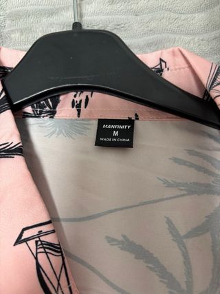 Camisa Estampada Hawaiana Talla M