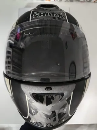 Casco Shark RSF Azul y Blanco. TALLA S