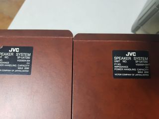 Pareja de altavoces JVC