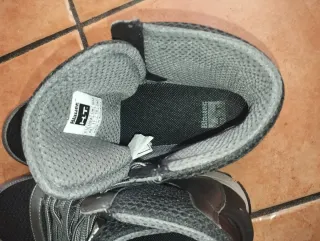 Scarpe Blauer Moto Nuove Nero/Argento