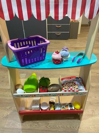 Supermercado de madera Eurekakids