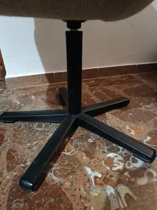 Butaca Sillón Vintage Tela y Metal