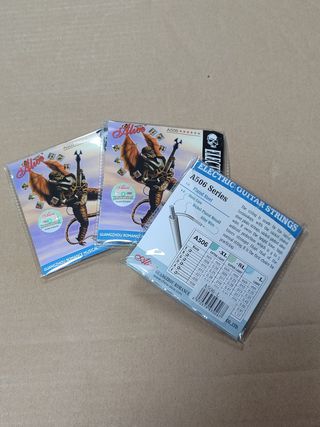 3 juegos cuerdas guitarra eléctrica Alice 10-46