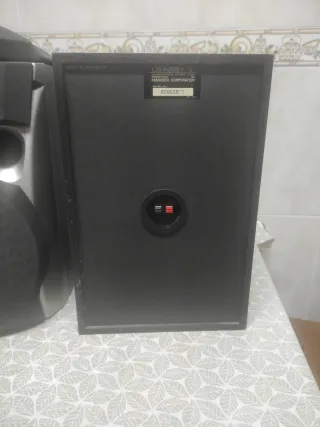 Altavoces Kenwood 100W Negro y Plata