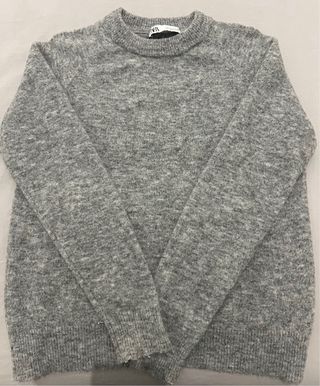 Jersey Zara Gris Talla S